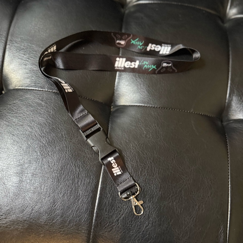 JDM Bride x ILLEST Black Lanyard